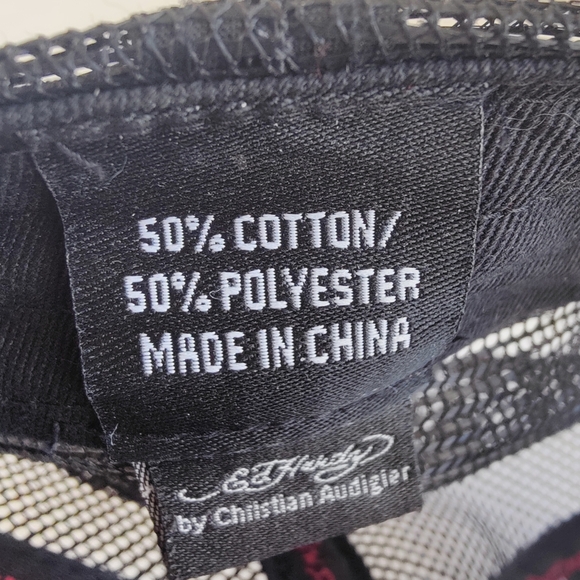 Ed Hardy Love Kills Slowly Hat VGC Adjustable by C. Audigier - Picture 11 of 11